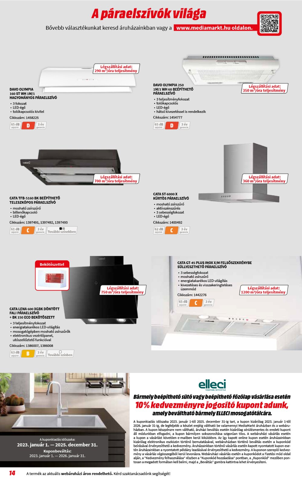 Media Markt akciós újság 2025.12.03-tól - 14. oldal.