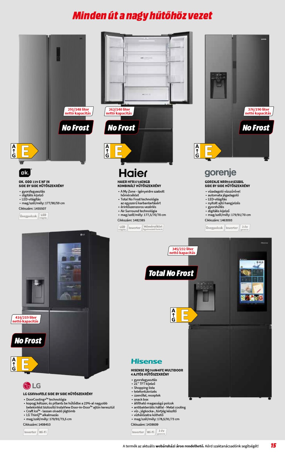 Media Markt akciós újság 2025.12.03-tól - 15. oldal.