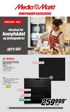Media Markt akciós újság 2025.12.03-tól