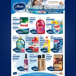 Azúr drogéria akciós újság 2025.12.03-tól