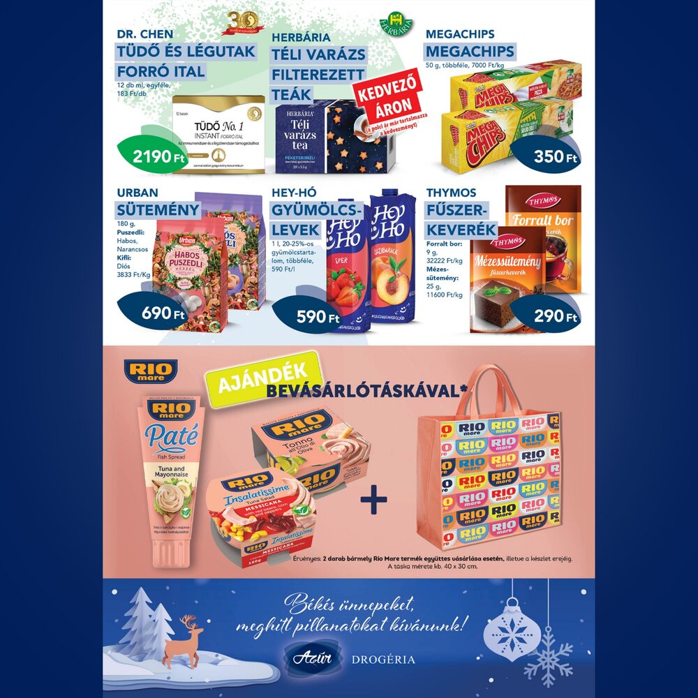 Azúr drogéria akciós újság 2025.12.03-tól - 6. oldal.