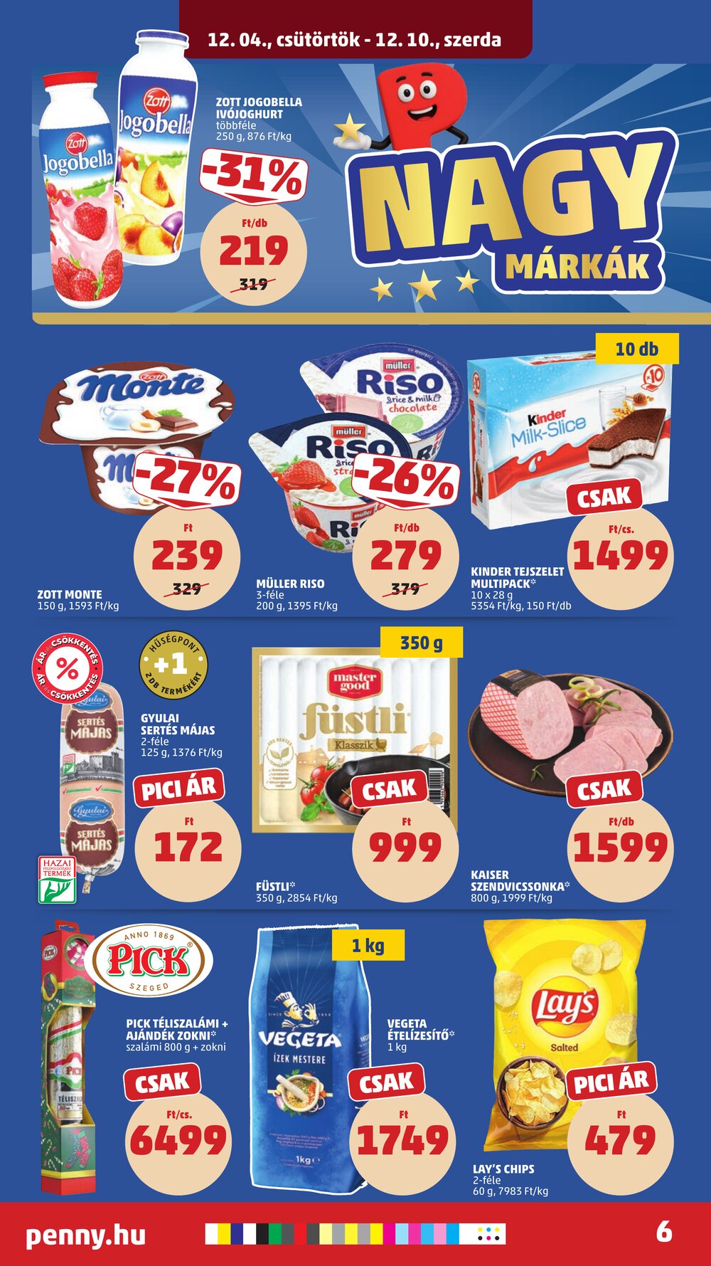 Penny Market akciós újság 2025.12.04-től - 10. oldal.