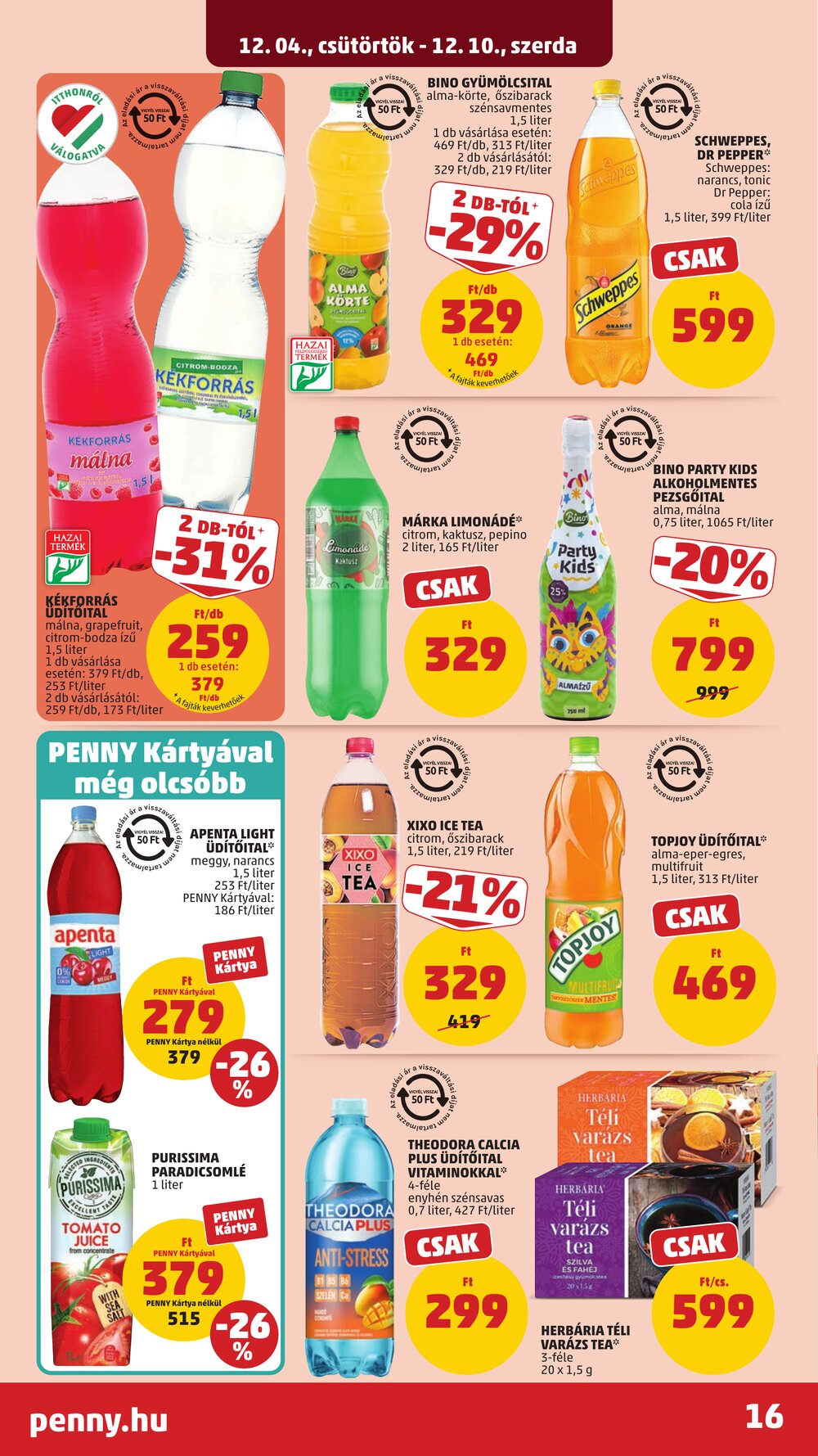 Penny Market akciós újság 2025.12.04-től - 20. oldal.
