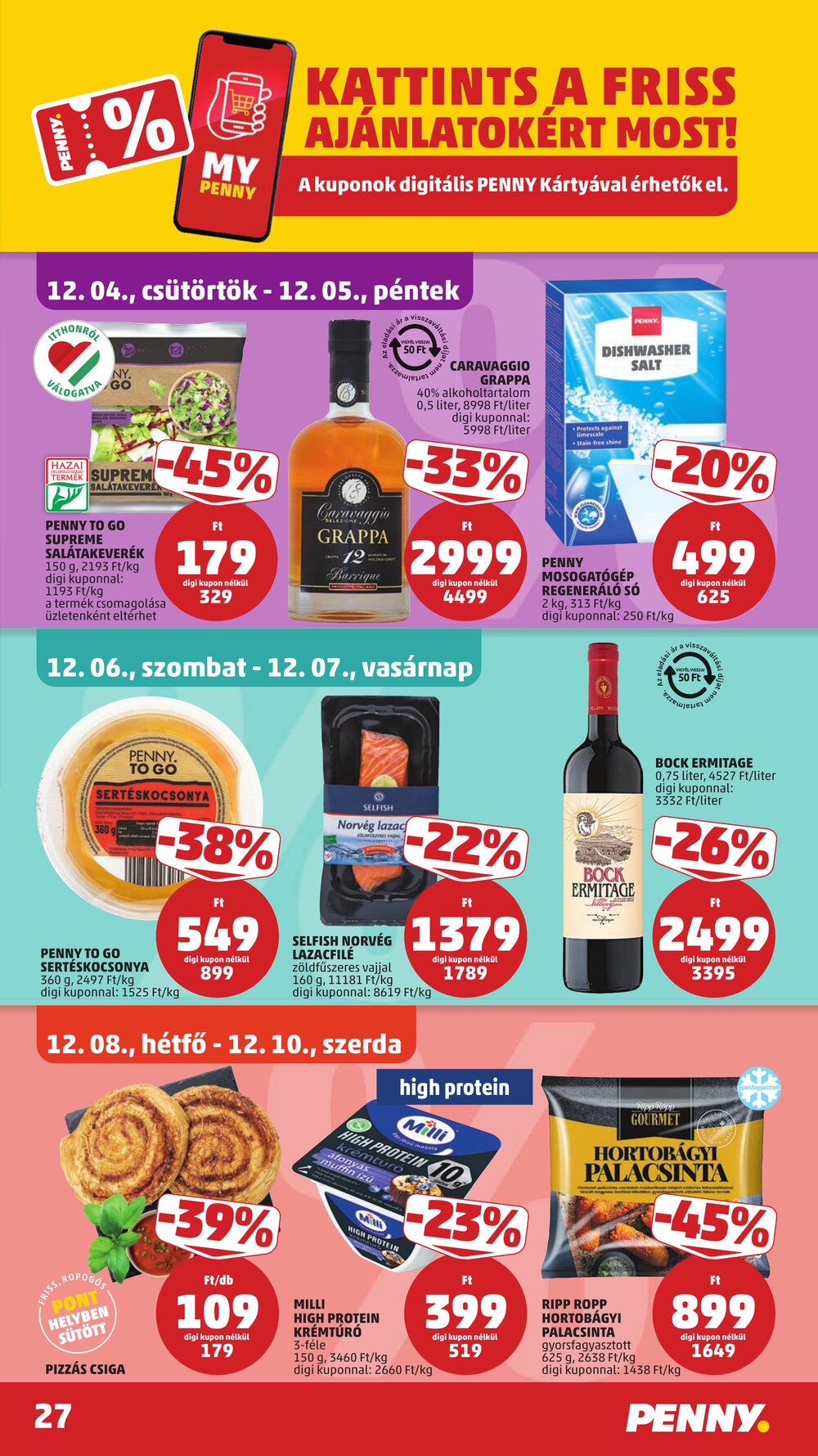 Penny Market akciós újság 2025.12.04-től - 31. oldal.