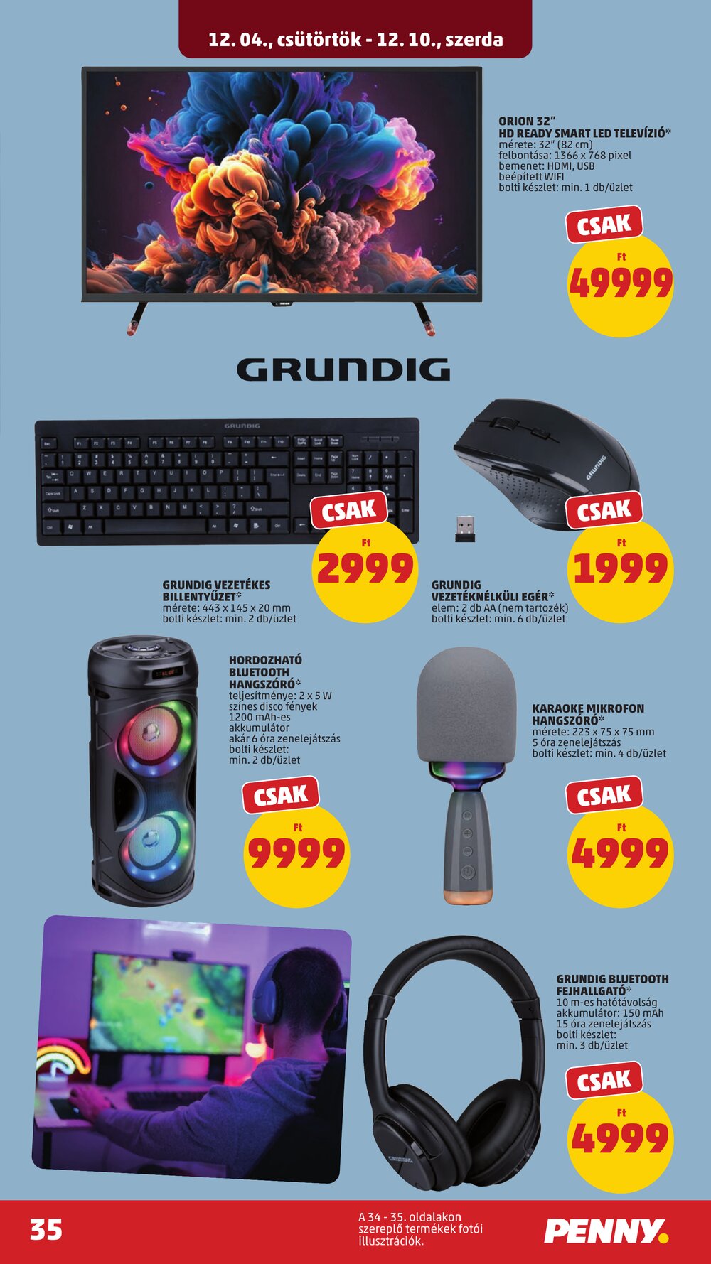 Penny Market akciós újság 2025.12.04-től - 39. oldal.