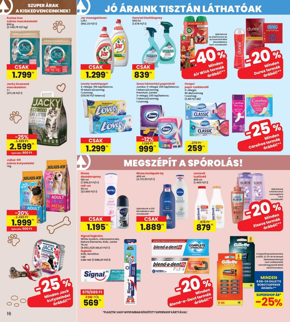 Interspar akciós újság 2025.12.04-től - 16. oldal.