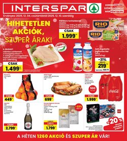 Interspar akciós újság 2025.12.04-től