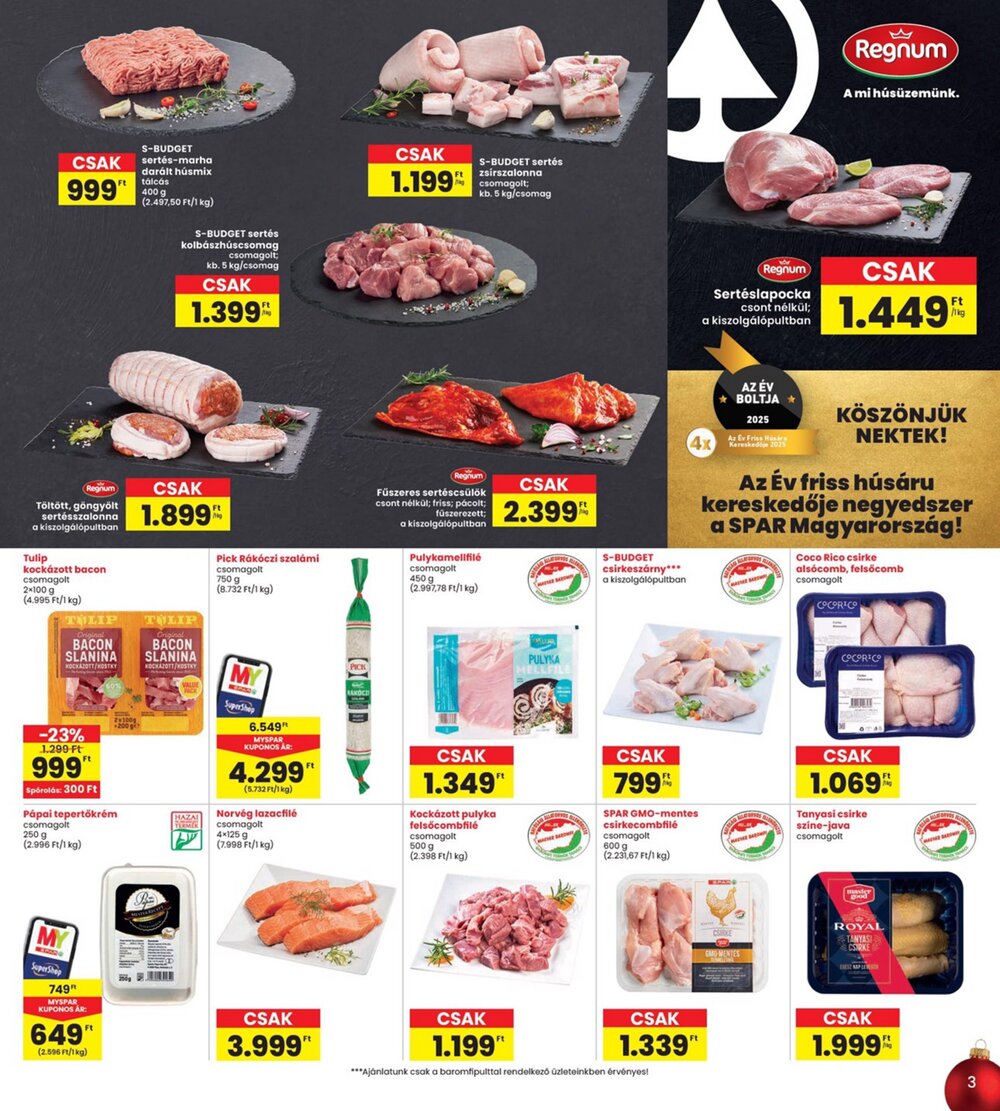 Interspar akciós újság 2025.12.04-től - 3. oldal.