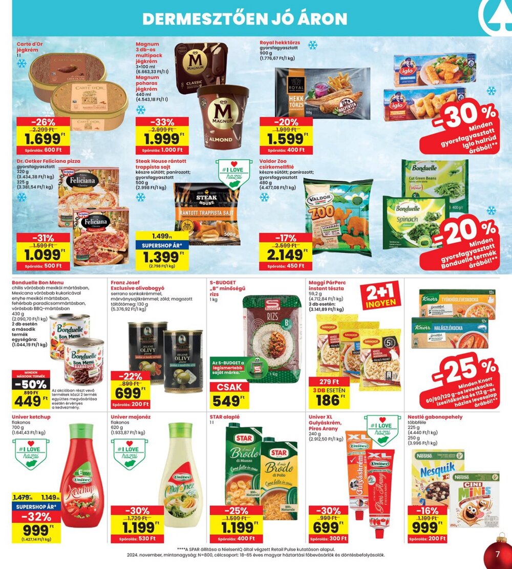 Interspar akciós újság 2025.12.04-től - 7. oldal.