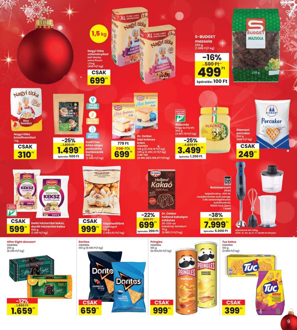 Interspar akciós újság 2025.12.04-től - 9. oldal.
