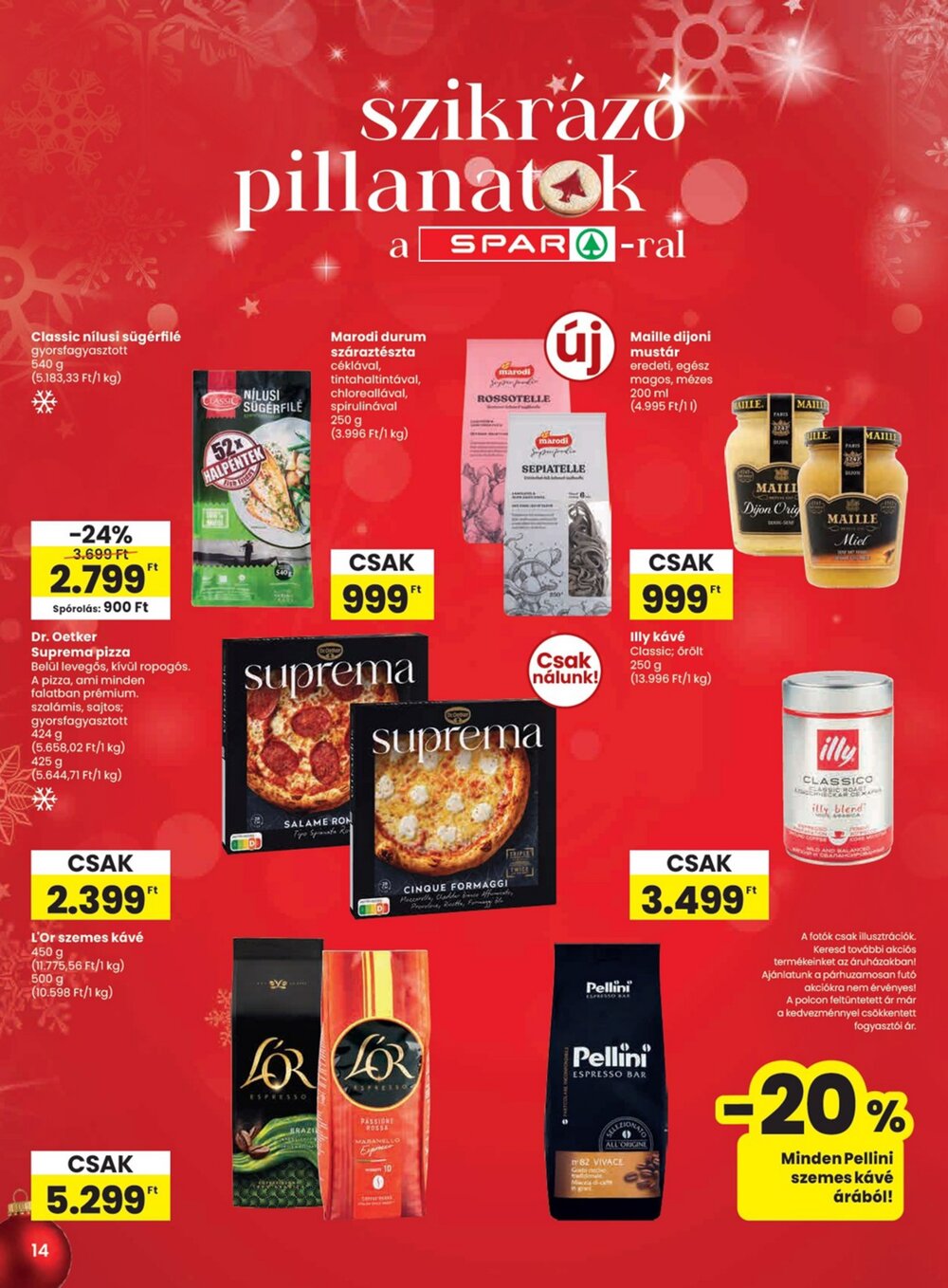 Spar akciós újság 2025.12.04-től - 14. oldal.