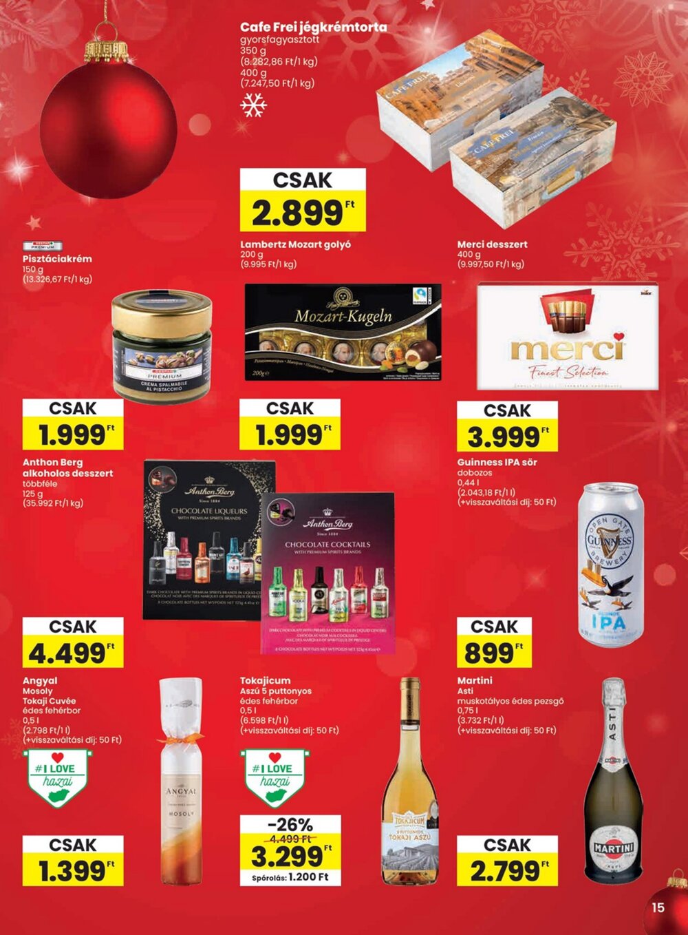 Spar akciós újság 2025.12.04-től - 15. oldal.