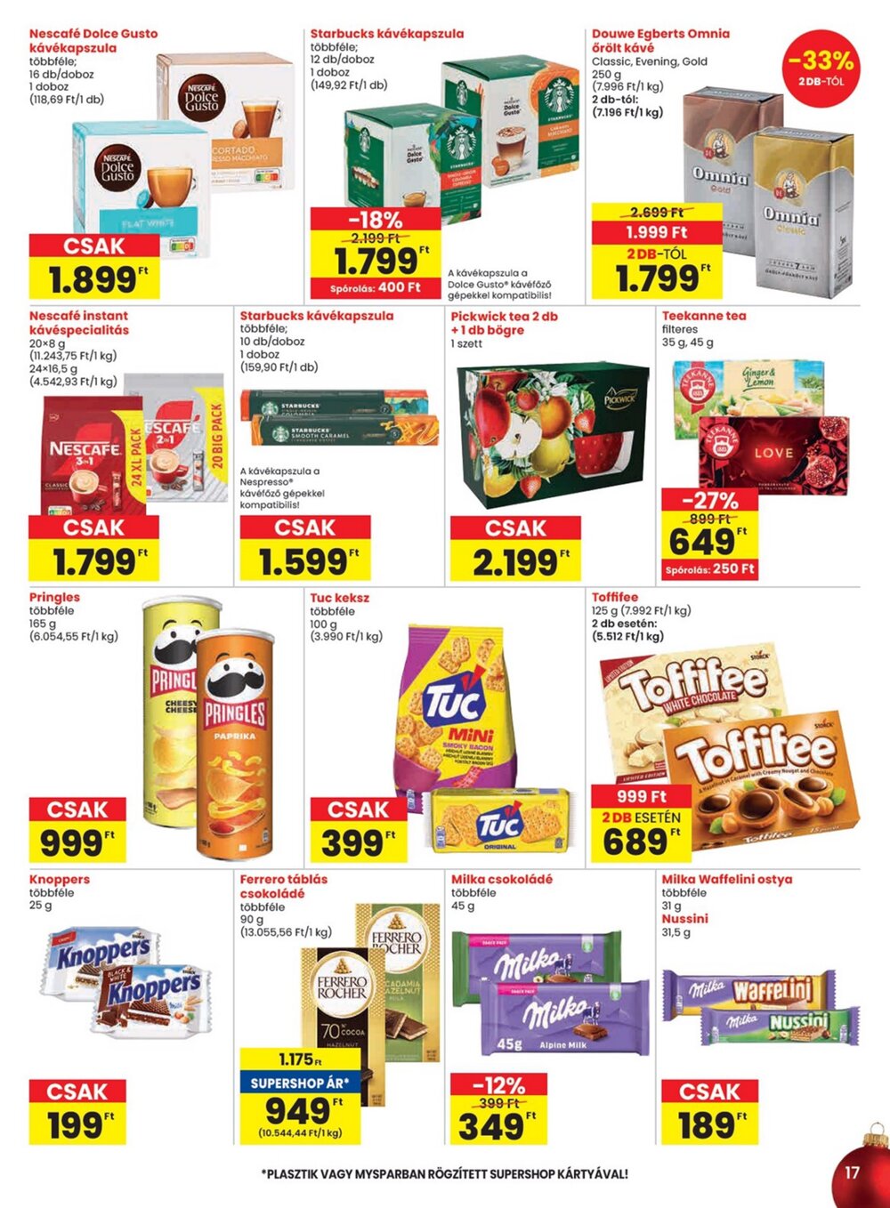 Spar akciós újság 2025.12.04-től - 17. oldal.