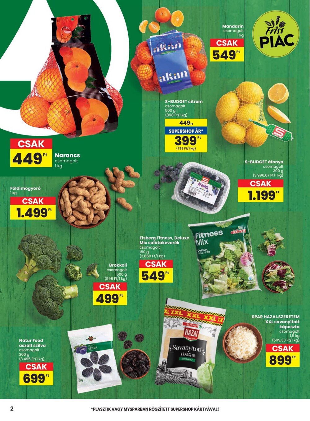 Spar akciós újság 2025.12.04-től - 2. oldal.