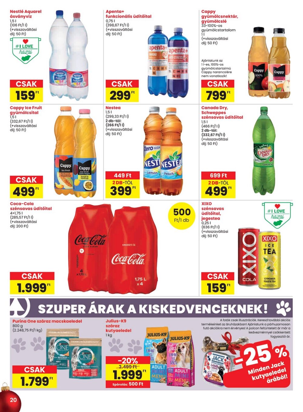Spar akciós újság 2025.12.04-től - 20. oldal.