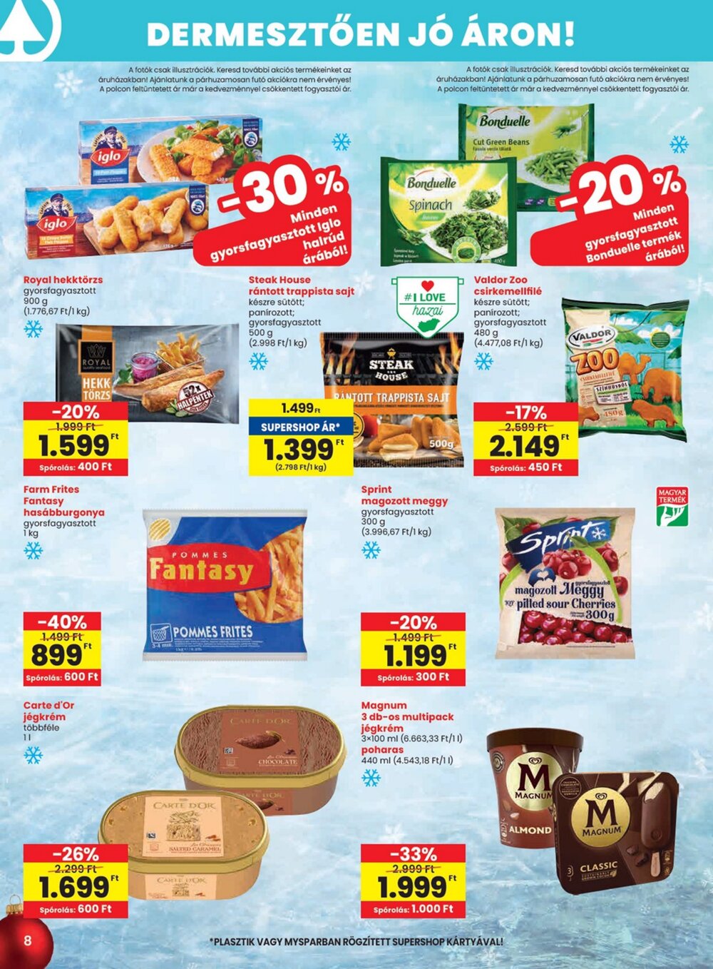 Spar akciós újság 2025.12.04-től - 8. oldal.