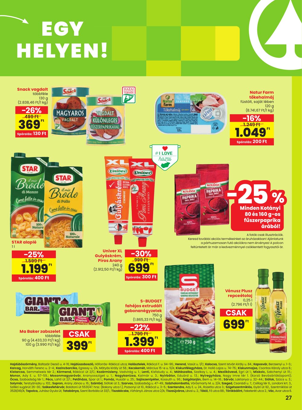 Spar Extra akciós újság 2025.12.04-től - 4. oldal.