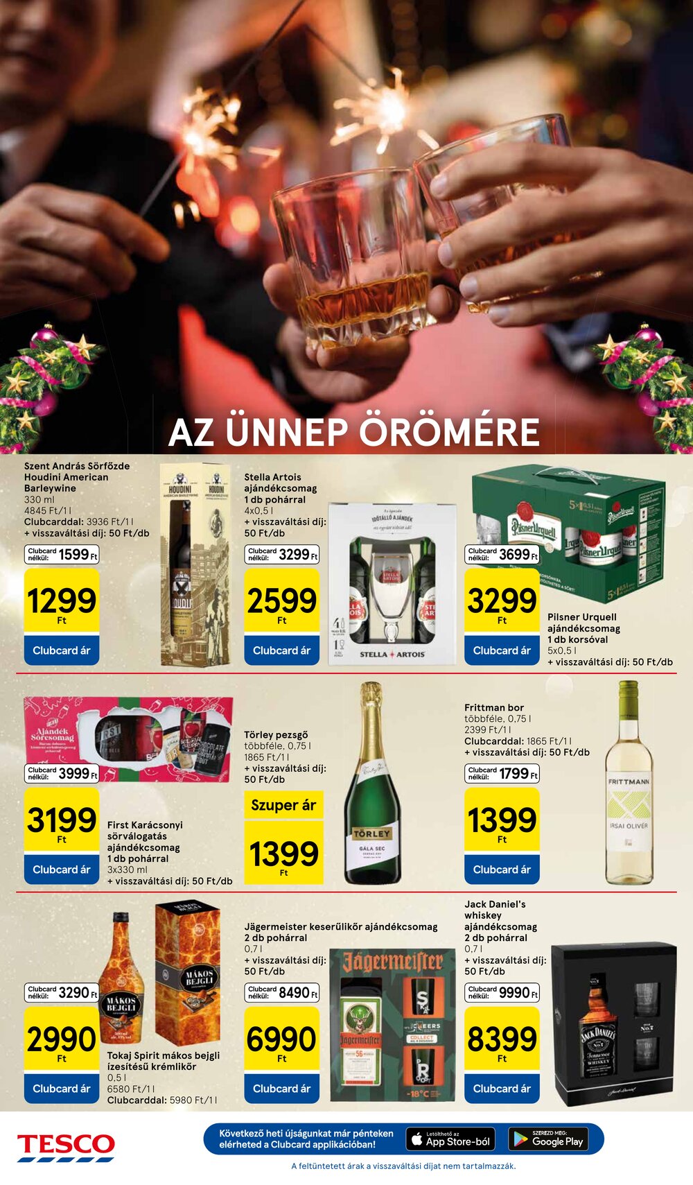 Tesco akciós újság 2025.12.04-től - 12. oldal.