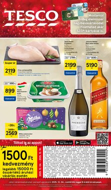 Tesco akciós újság 2025.12.04-től
