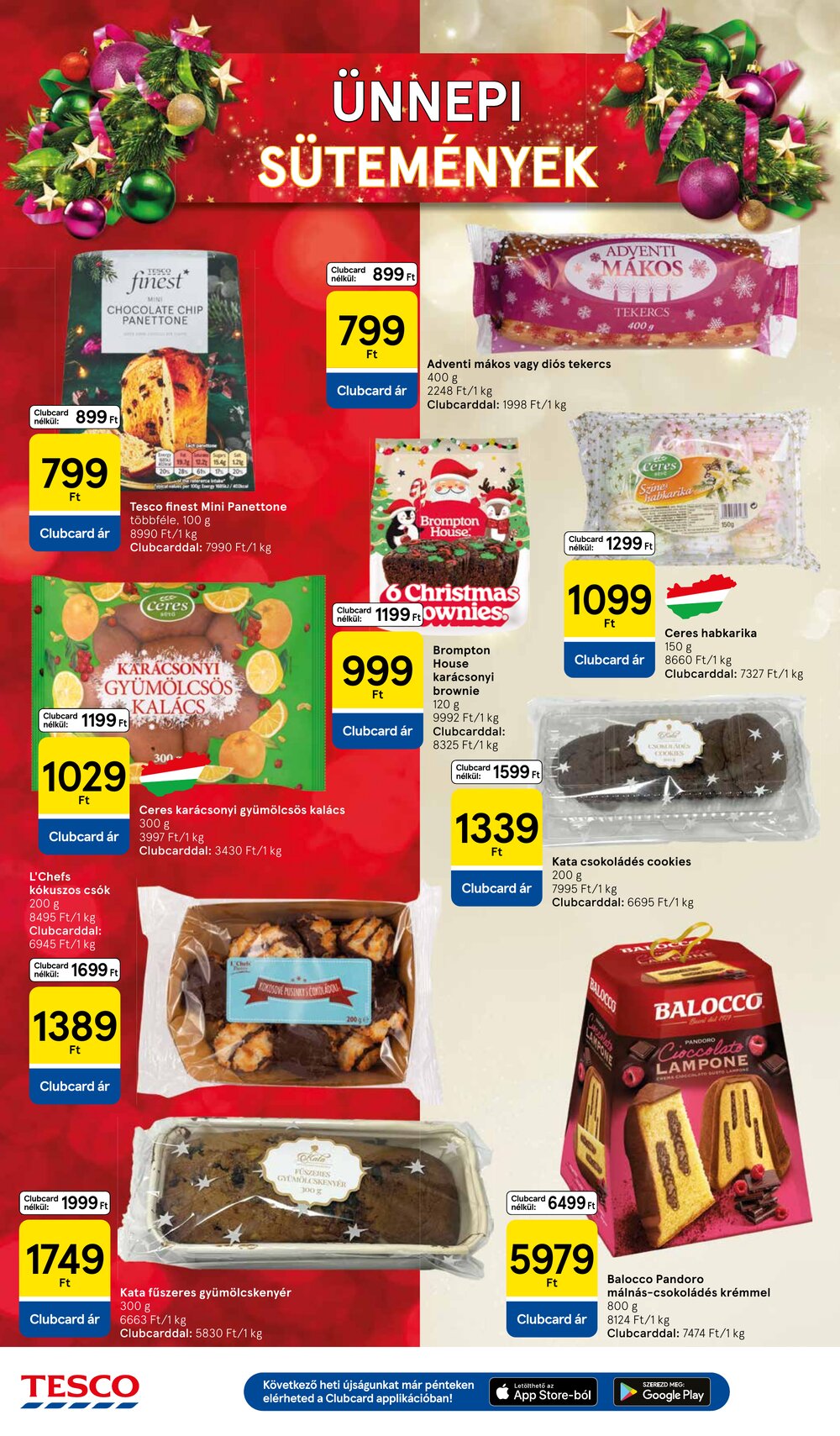 Tesco akciós újság 2025.12.04-től - 24. oldal.