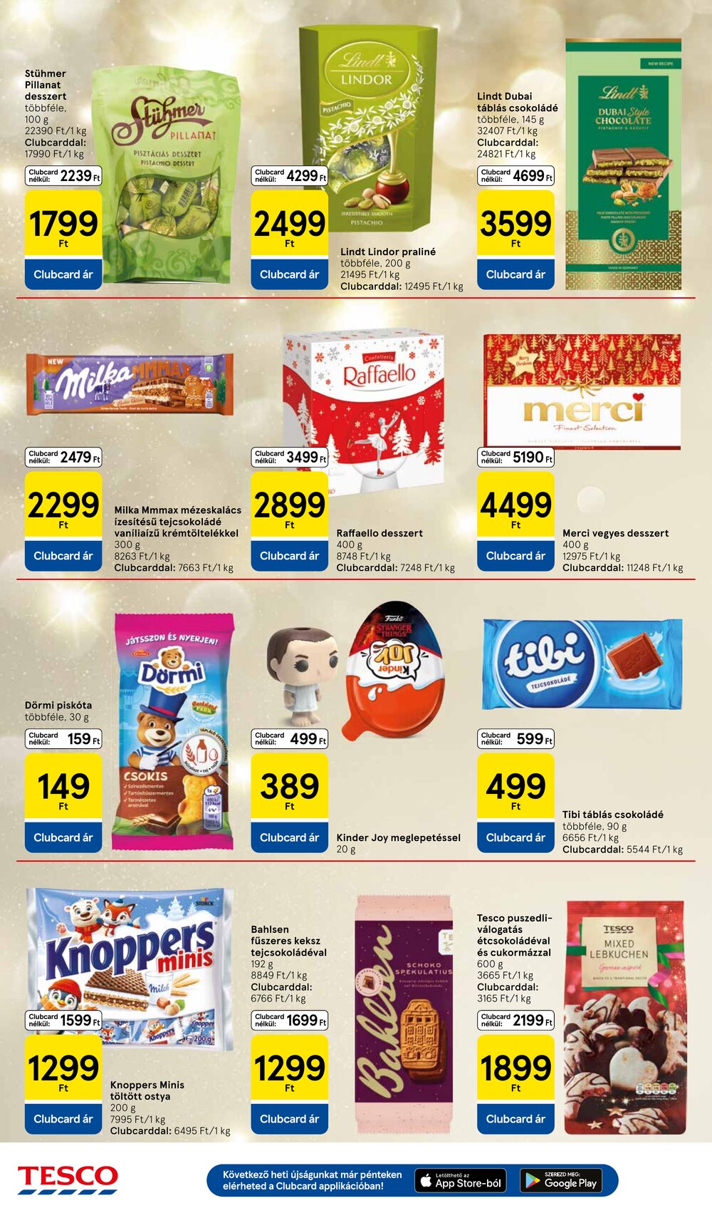 Tesco akciós újság 2025.12.04-től - 28. oldal.