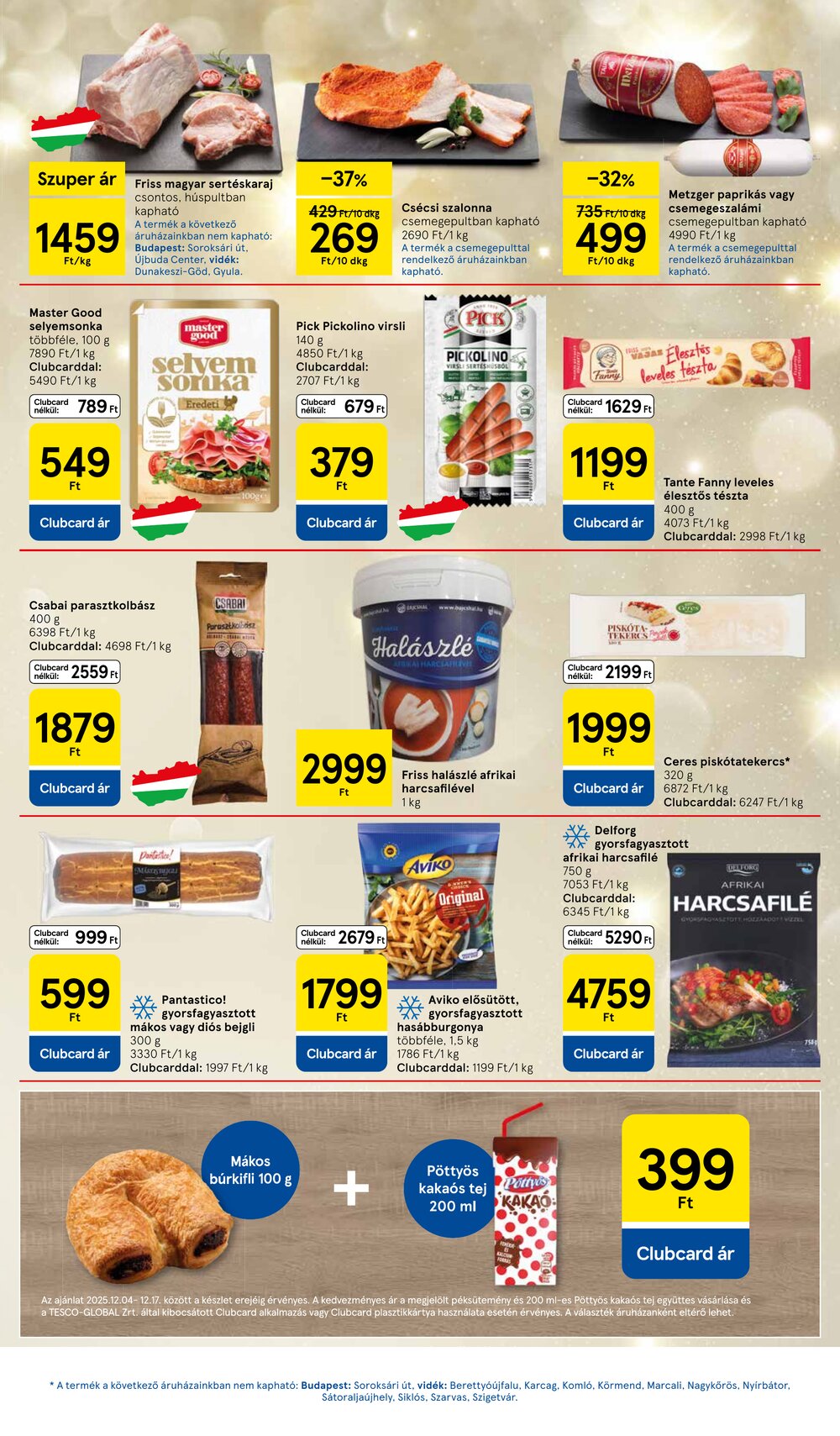 Tesco akciós újság 2025.12.04-től - 3. oldal.