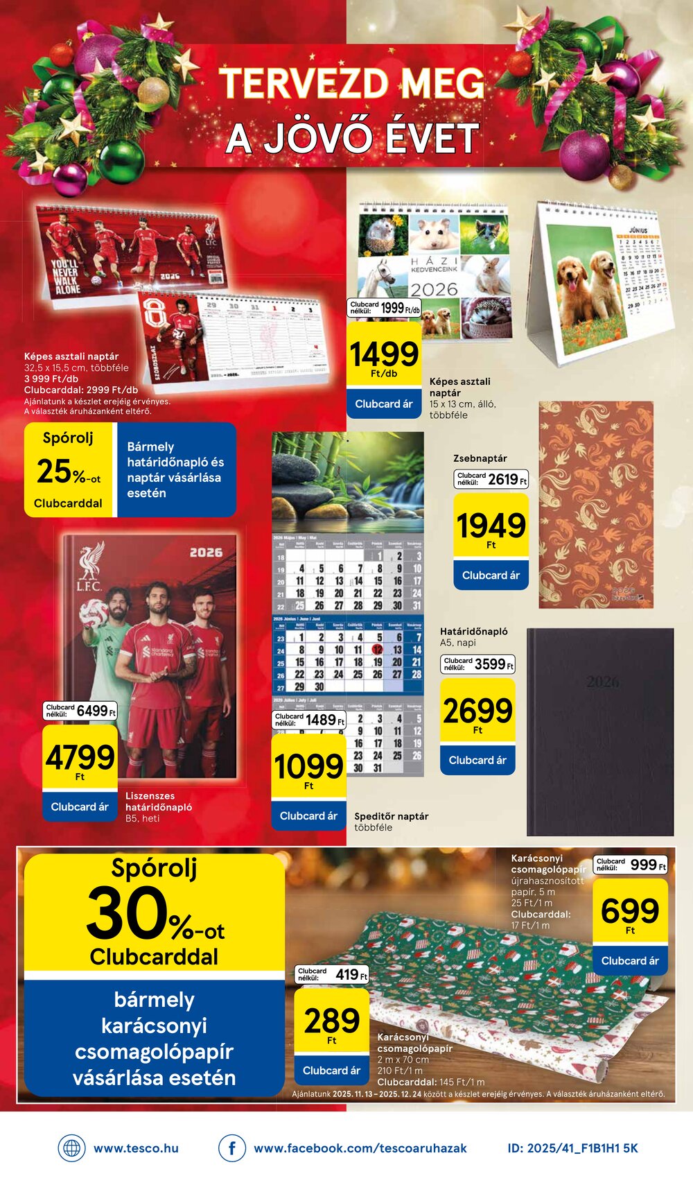 Tesco akciós újság 2025.12.04-től - 44. oldal.