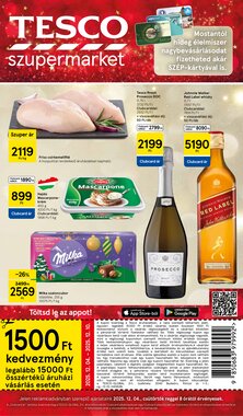 Tesco akciós újság 2025.12.04-től