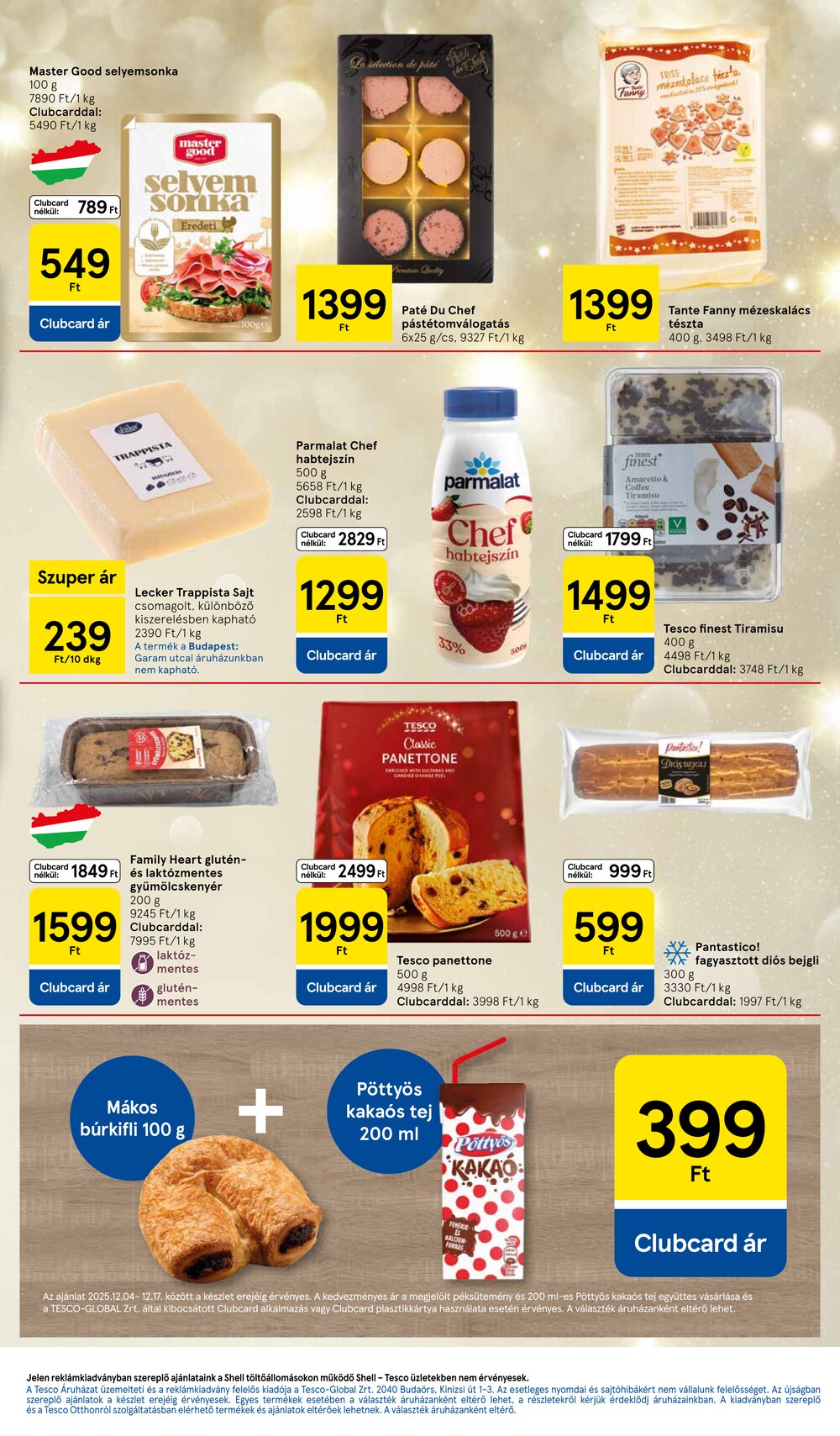 Tesco akciós újság 2025.12.04-től - 3. oldal.