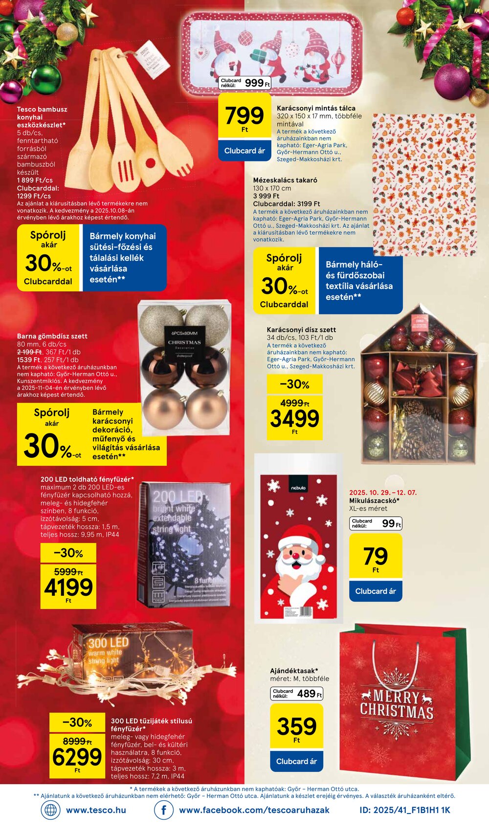 Tesco akciós újság 2025.12.04-től - 8. oldal.