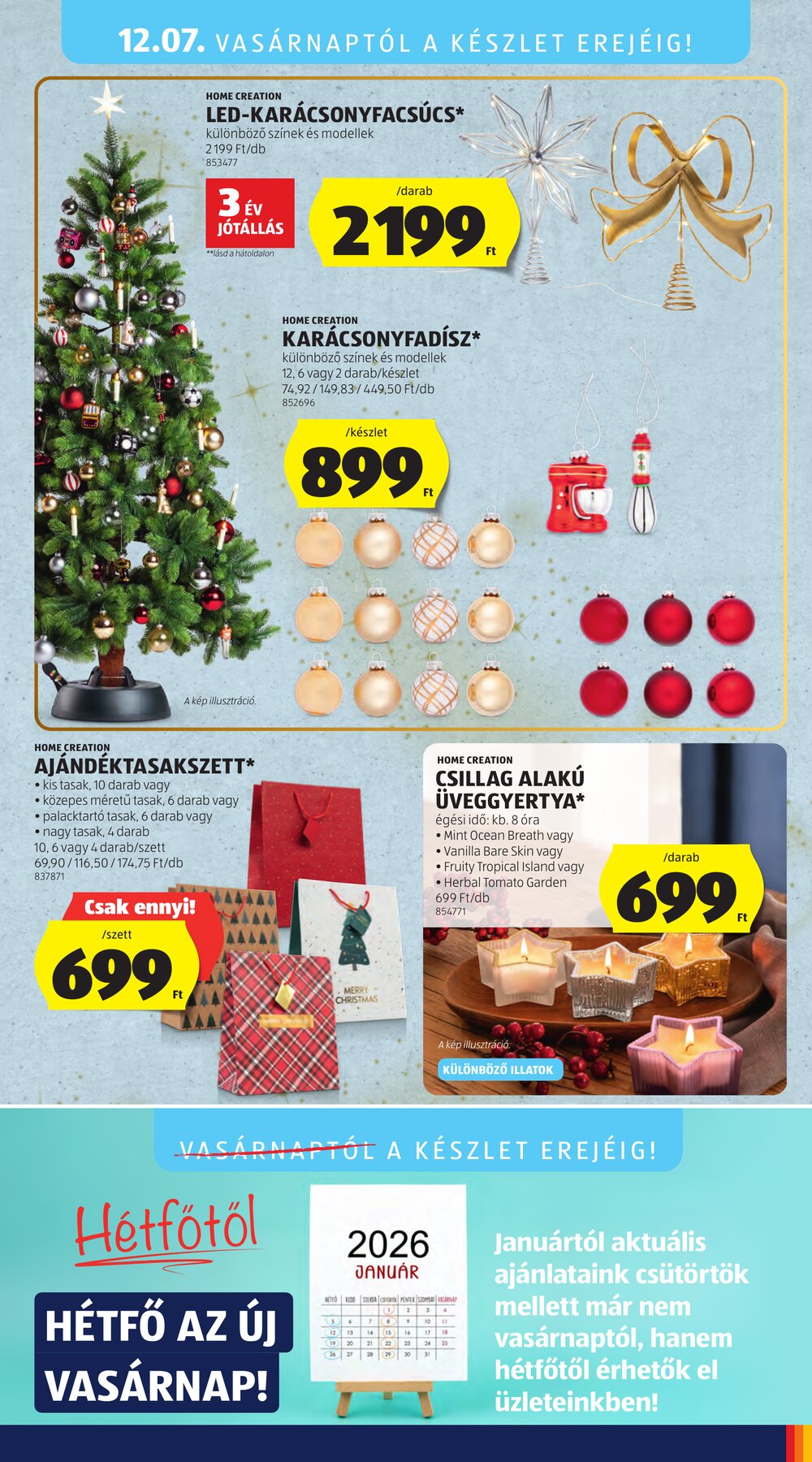 Aldi akciós újság 2025.12.04-től - 47. oldal.