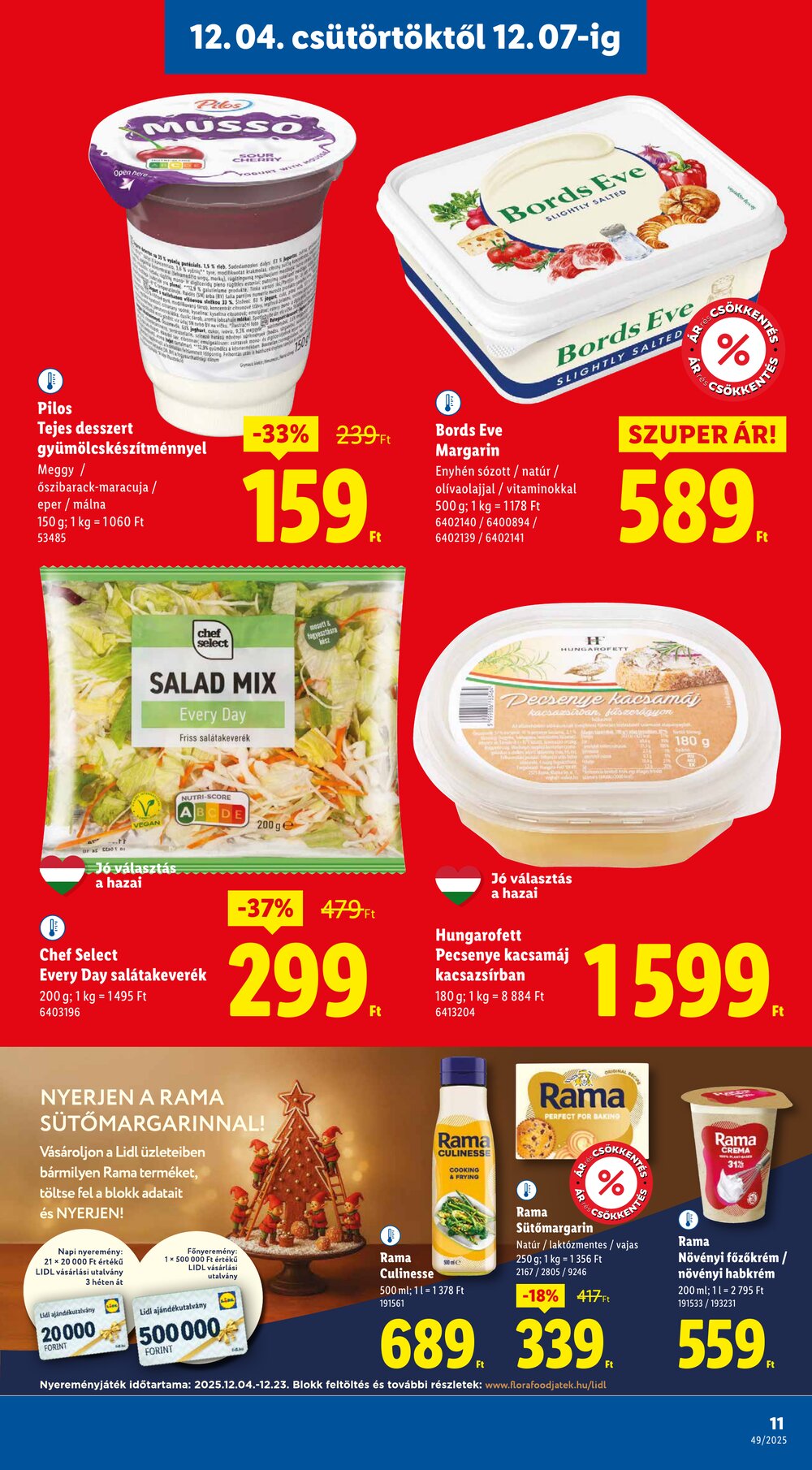 Lidl akciós újság 2025.12.04-től - 11. oldal.