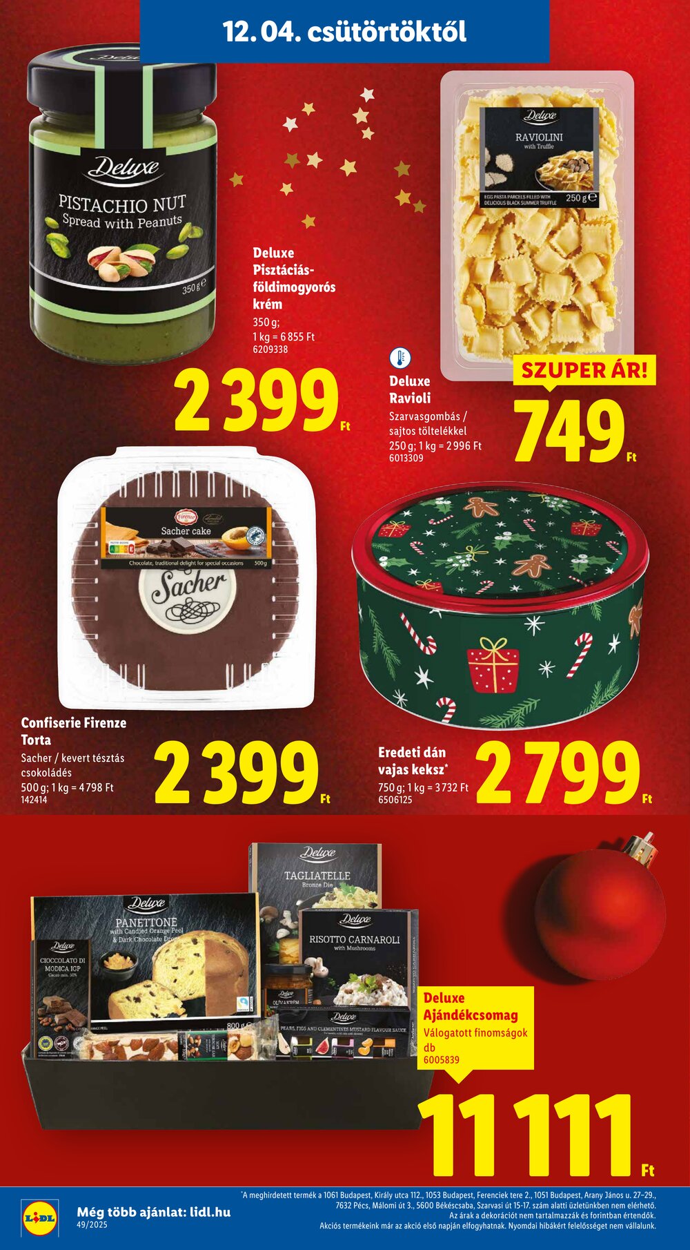 Lidl akciós újság 2025.12.04-től - 24. oldal.