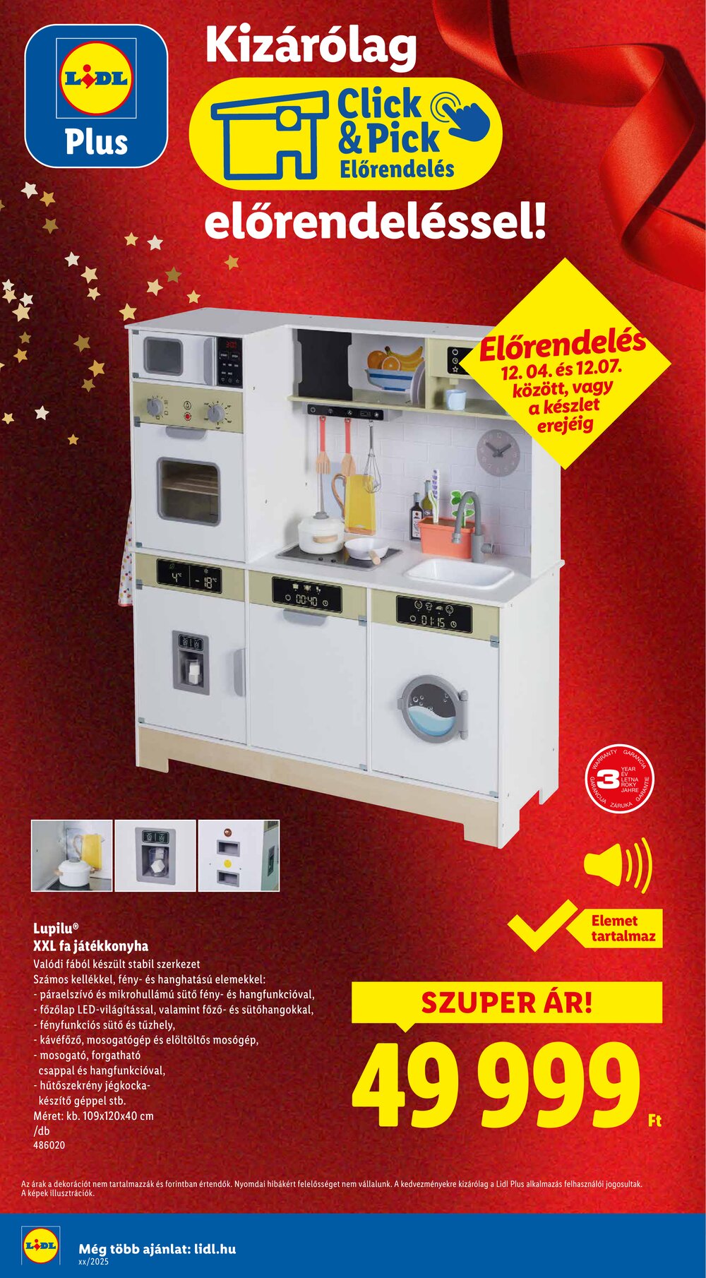 Lidl akciós újság 2025.12.04-től - 32. oldal.