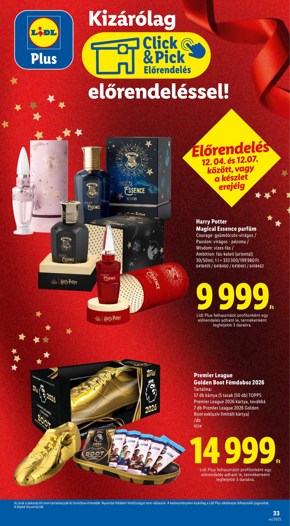 Lidl akciós újság 2025.12.04-től - 33. oldal.