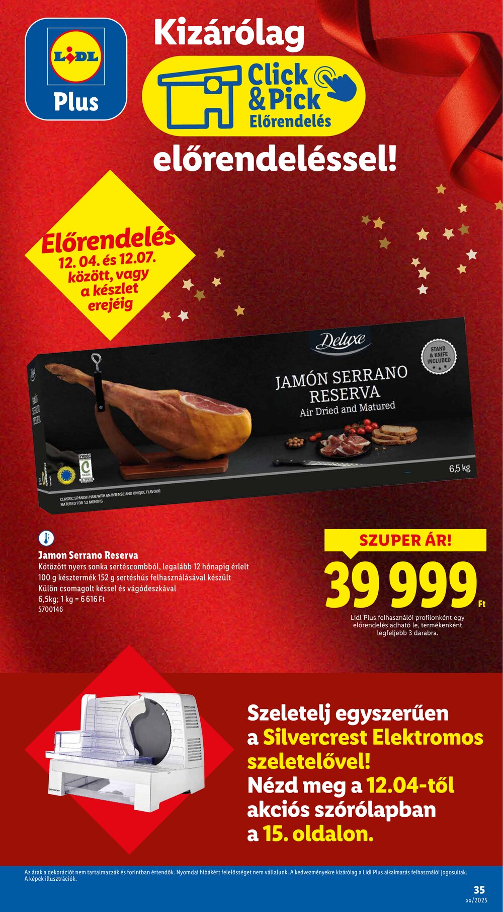 Lidl akciós újság 2025.12.04-től - 35. oldal.