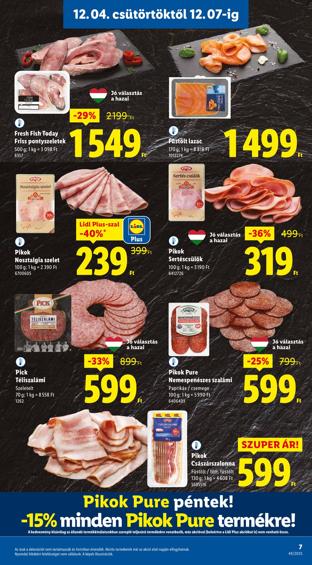 Lidl akciós újság 2025.12.04-től - 7. oldal.