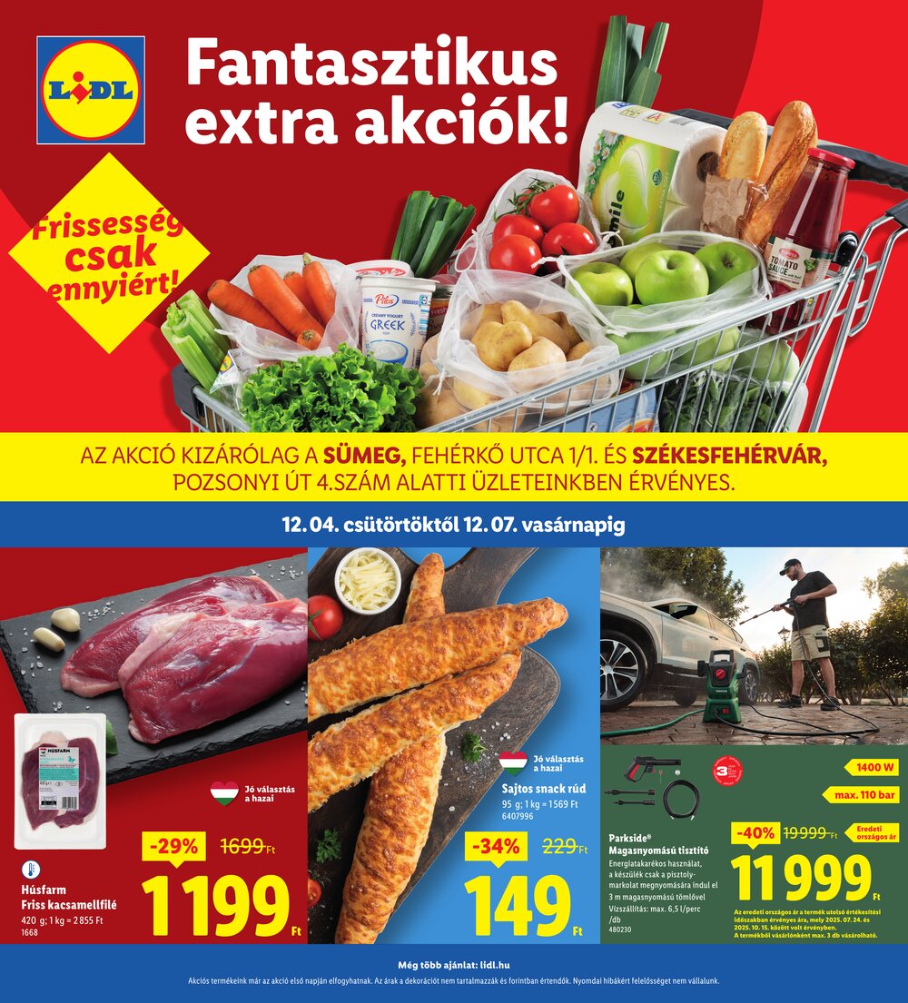 Lidl akciós újság 2025.12.04-től - 1. oldal.