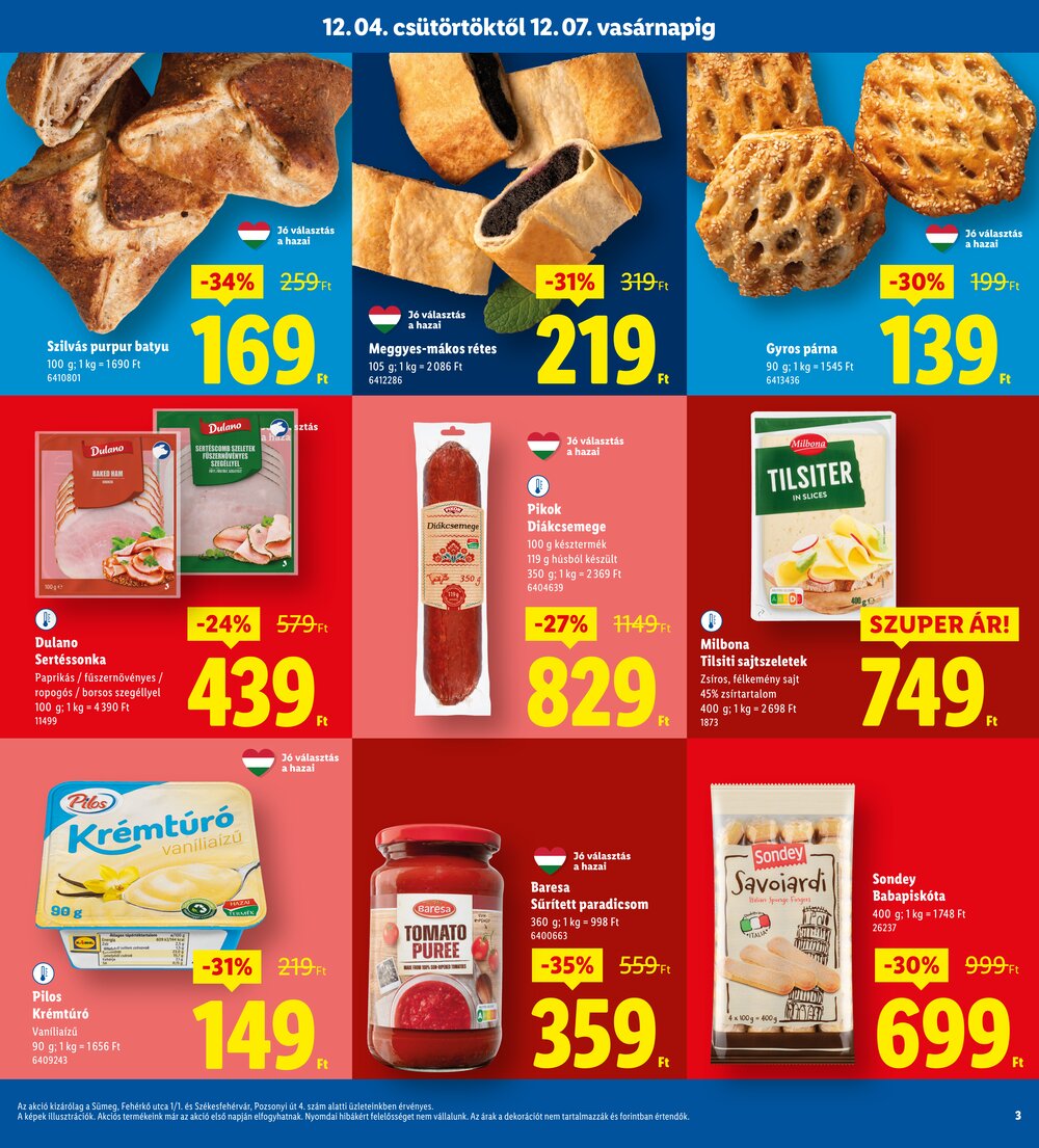 Lidl akciós újság 2025.12.04-től - 3. oldal.