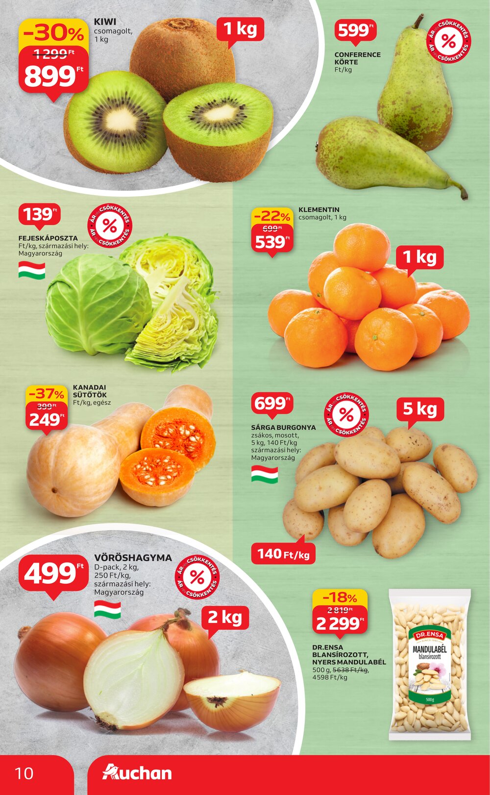 Auchan akciós újság 2025.12.04-től - 10. oldal.