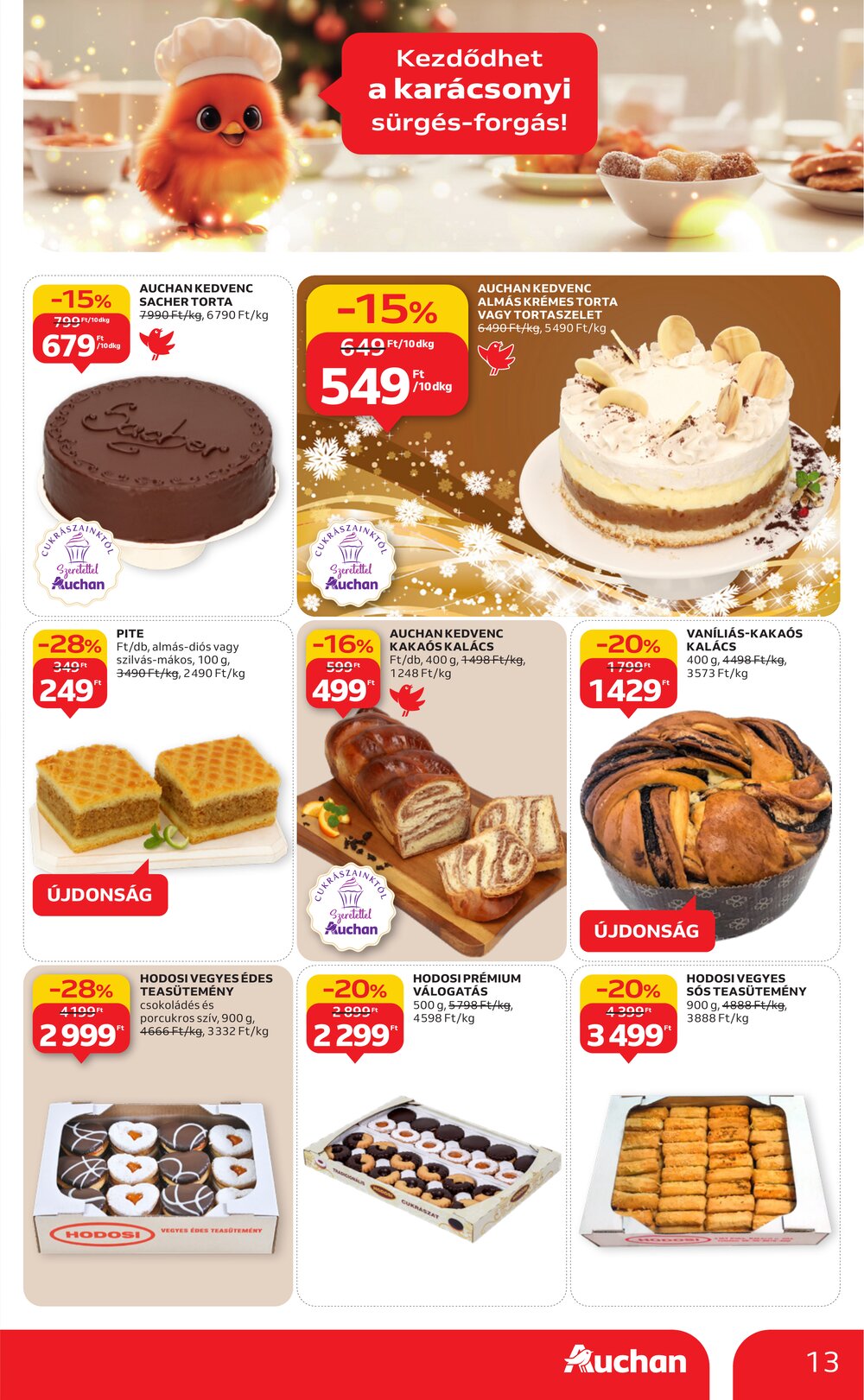 Auchan akciós újság 2025.12.04-től - 13. oldal.