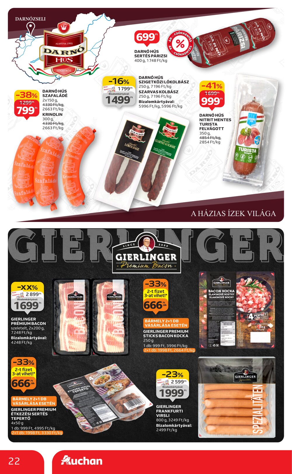 Auchan akciós újság 2025.12.04-től - 22. oldal.