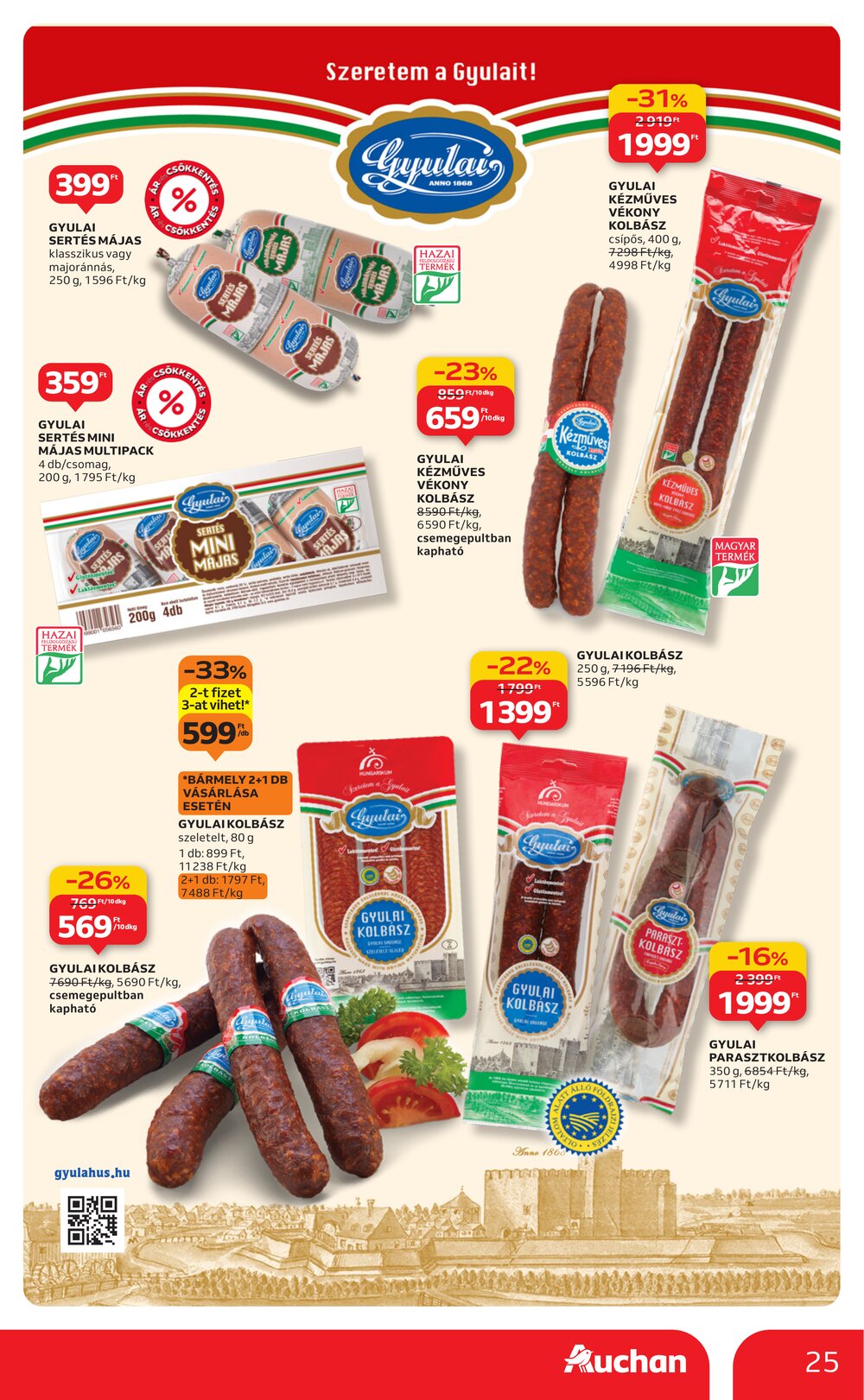Auchan akciós újság 2025.12.04-től - 25. oldal.