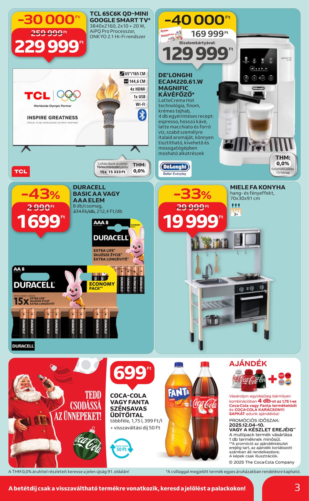 Auchan akciós újság 2025.12.04-től - 3. oldal.