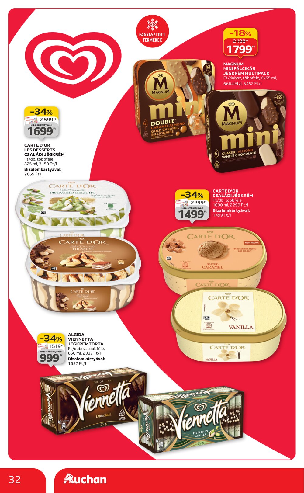 Auchan akciós újság 2025.12.04-től - 32. oldal.