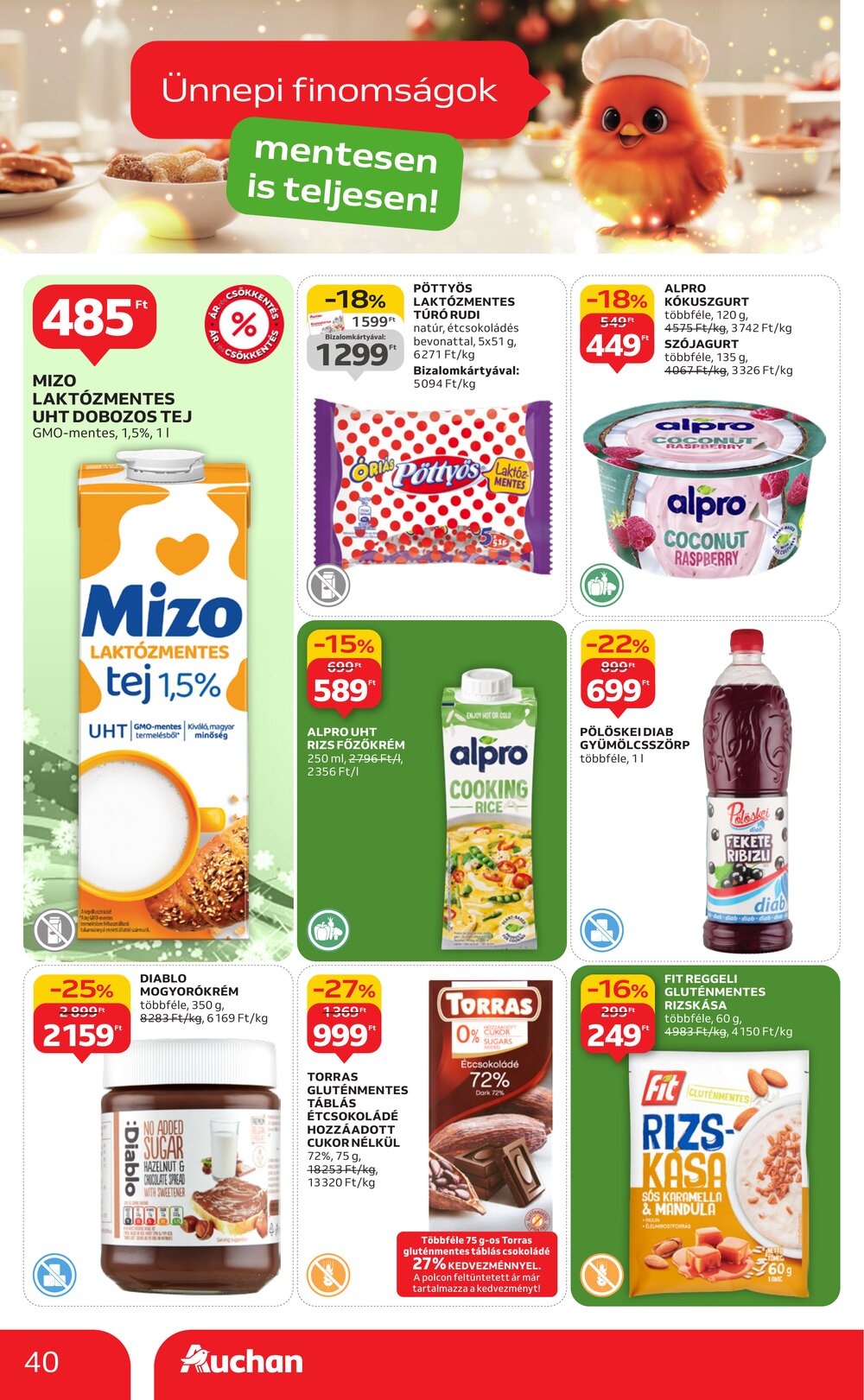 Auchan akciós újság 2025.12.04-től - 40. oldal.