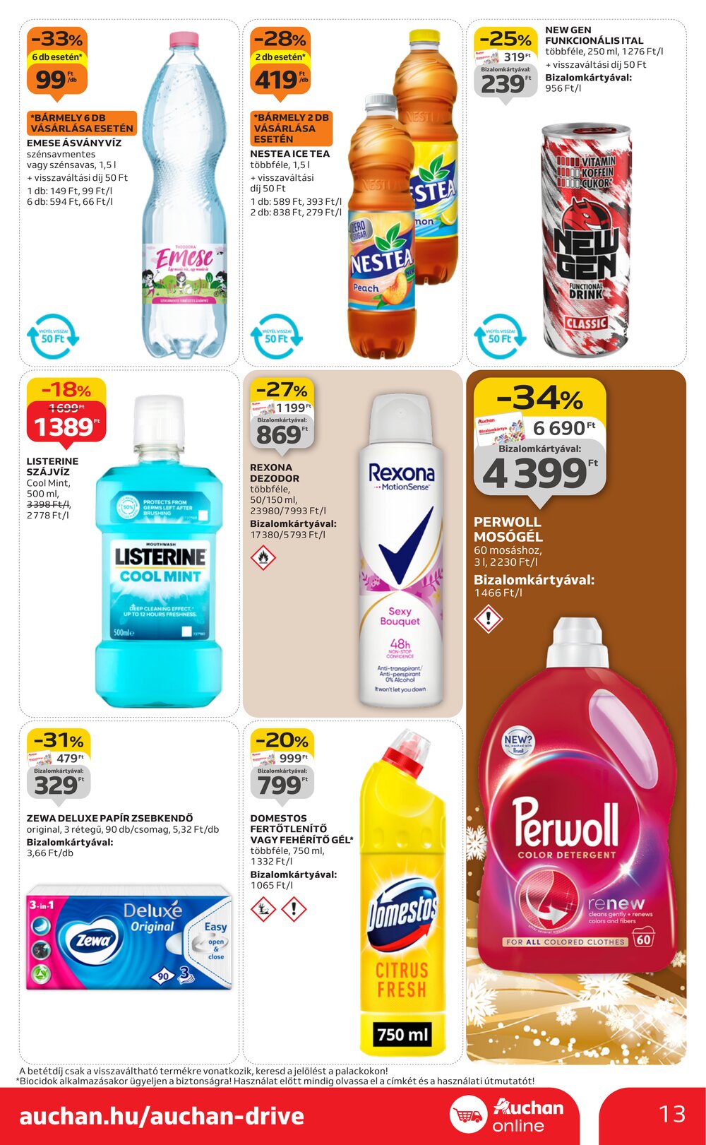 Auchan akciós újság 2025.12.04-től - 13. oldal.