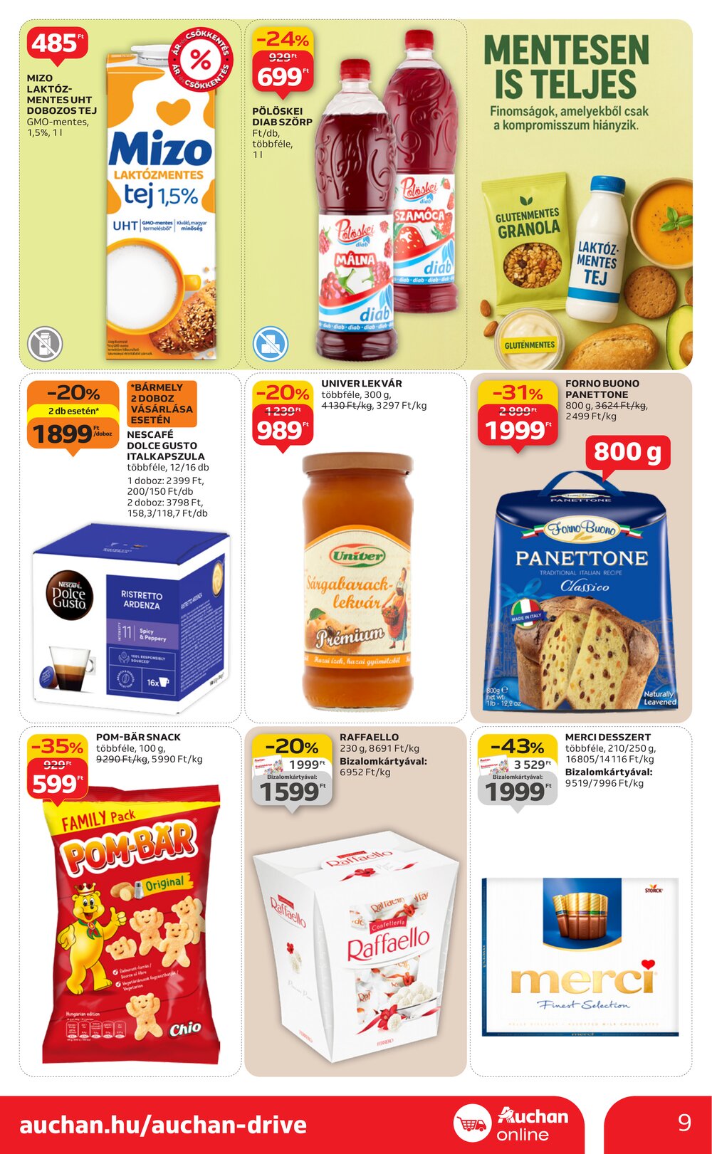 Auchan akciós újság 2025.12.04-től - 9. oldal.