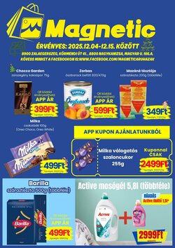 Magnetic áruházak akciós újság 2025.12.04-től