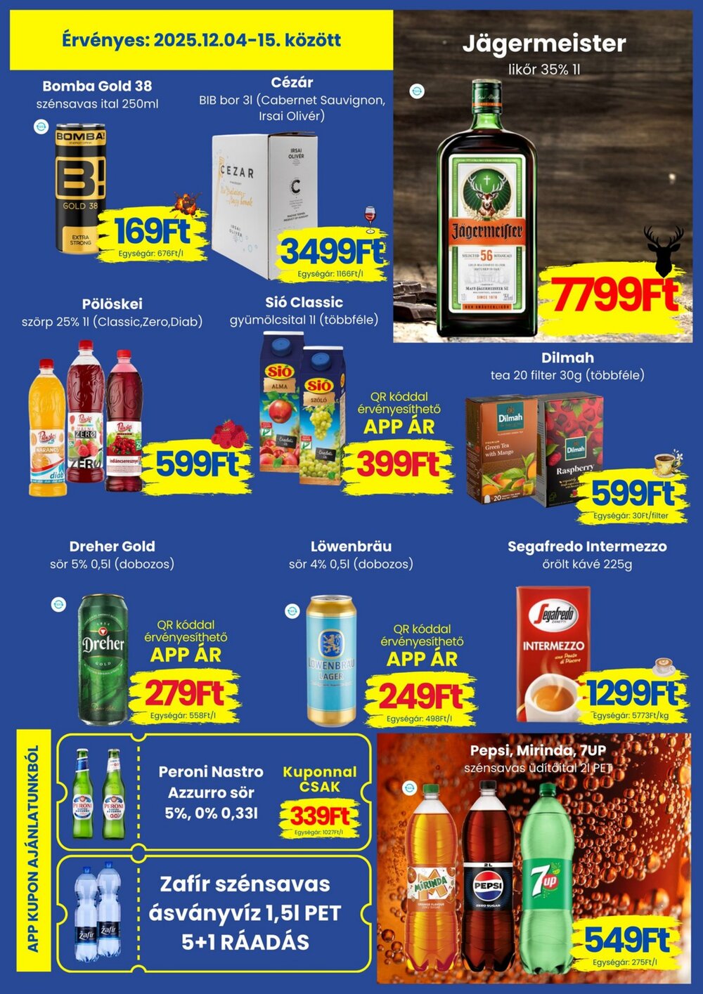 Magnetic áruházak akciós újság 2025.12.04-től - 3. oldal.